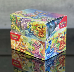 Pokemon TCG - Prismatic Evolutions Mini Tin Display Box (8 Tins) ** SEALED ** - Image 1