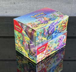 Pokemon TCG - Prismatic Evolutions Mini Tin Display Box (8 Tins) ** SEALED ** - Image 2