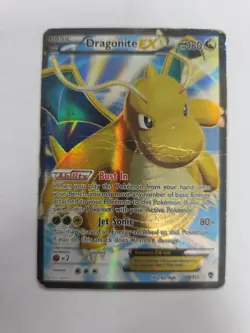Pokemon TCG - XY Furious Fists 108/111 Dragonite EX Full Art Ultra Rare - DMG - Image 1