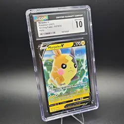Pokemon Morpeko V Ultra Rare Holo Shining Fates 037/072 CGC GEM Mint 10 - Image 4