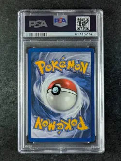 2005 Pokemon TYROGUE #33/115 Unseen Forces Reverse Holo Rare English PSA 8 - Image 2