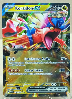 Koraidon Ex 120/162 Double Rare Sv05: Temporal Forces Pokemon TCG NM - Image 1