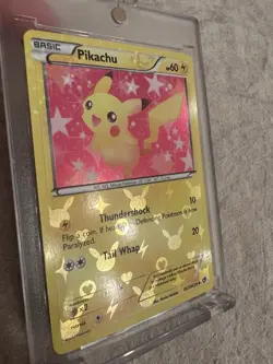 Pokemon TCG Pikachu RC7/RC25 Radiant Collection Holo 2013 Legendary Treasures MP - Image 3