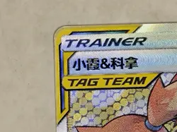 Pokemon TCG S-Chinese Misty & Lorelei 079/061 CSM2.5C SR Tag Team Holo Sun&Moon - Image 2