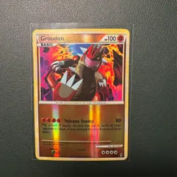 Pokemon TCG Groudon – Call of Legends 6/95 – Reverse Holo Rare – MP - Image 1