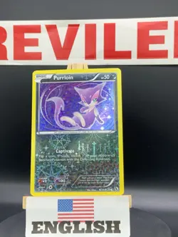 Pokemon TCG Radiant Collection Reverse Holographic Purrloin RC13/RC25 - HP - Image 1