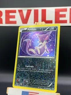 Pokemon TCG Radiant Collection Reverse Holographic Purrloin RC13/RC25 - HP - Image 3