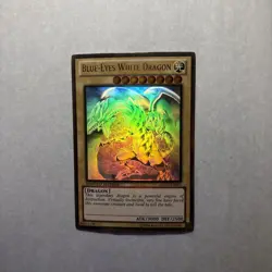 Yugioh Blue-Eyes White Dragon GLD5-EN001 Gold Ghost Rare Limited Edition NM - Image 1