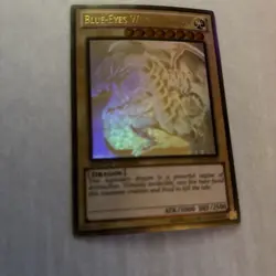 Yugioh Blue-Eyes White Dragon GLD5-EN001 Gold Ghost Rare Limited Edition NM - Image 5