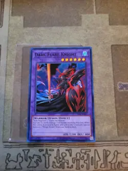 YUGIOH DARK FLARE KNIGHT DCR-EN017 SUPER UNLIMITED ED NM 2020 - Image 2