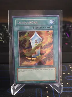 Salamandra DDS-006 Yu-Gi-Oh! Lp Secret Rare Promo YuGiOh - Image 1