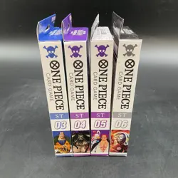 Auction #1 One Piece TCG Starter Decks Lot of (4) ST-03-06 - Image 2