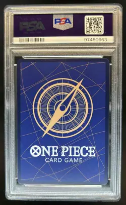 2023 One Piece Japanese Eustass Captain Kid OP05 Manga Alternate Art #074 PSA 10 - Image 2