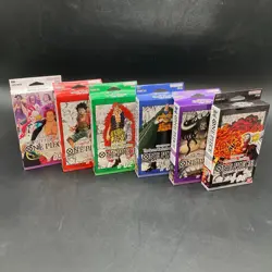 Auction #2 One Piece TCG Starter Decks Lot of (6) ST-01-06 - Image 1