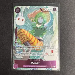 One Piece! Monet OP14-074 R - Azure Sea's Seven - Dash Pack Promo - NM/Mint - Image 1