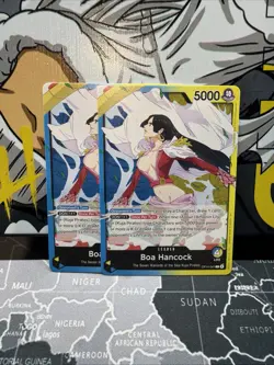One Piece #OP14-041 Boa Hancock Leader (X2) The Azure Sea's Seven - Image 1