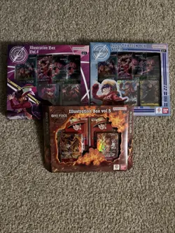 🔥🔥 One Piece: Illustration Box Vol. 3,4,5 - Lot Of 3 - Factory Sealed - Image 1