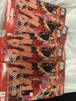 ONE PIECE Heroines EB-03 Lot x5 Sleeved Booster pack English. - Image 1