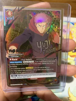 Union Arena Jujutsu Kaisen Vol.2 Yuji Itadori UEX02BT/JJK-3-043 SR** (043) - Image 1