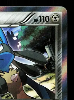 Lucario 050/078 Psychic King LP 1st ED Japanese Pokemon Card TCG - Image 3