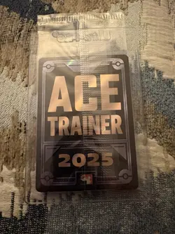 Ace Trainer 2025 Pokemon Celebratory Fanfare Trainer-Stadium Promo Card MEP - Image 2