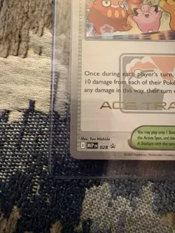 Ace Trainer 2025 Pokemon Celebratory Fanfare Trainer-Stadium Promo Card MEP - Image 5