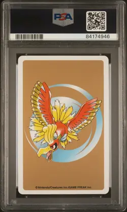 Pokemon Gold Poker Playing Card Golbat 3 of Clubs #042 PSA 10 Gem Mint - Image 2
