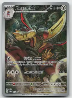 Kingambit Holofoil SV: Scarlet & Violet Promo Cards SVP130 NM - Image 1