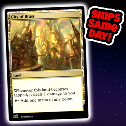 City Of Brass - Custom Art Magic: The Gathering Playtest Card - Commander EDH - Image 1