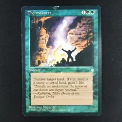 Thermokarst - Ice Age - MTG Card - Image 1