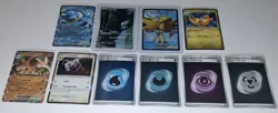 Pokemon 151 Lot 10 Cards Psyduck Illustration Rare Zapdos Ex Full Art - Image 1