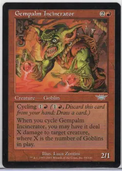 1x Gempalm Incinerator - Legions - Near Mint - Image 1