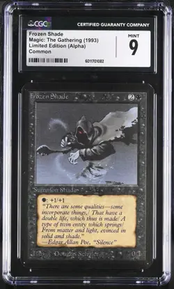 Magic: The Gathering Frozen Shade 1993 (Alpha) CGC 9 - Image 1