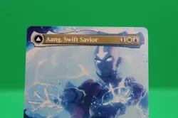 Magic MTG Avatar The Last Airbender Aang Swift Savior Borderless Foil R0298 - Image 2