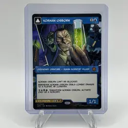 MTG, Norman Osborn (#0220), Marvel's Spider-Man, Borderless Non-Foil, NM-M - Image 1