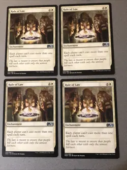 Rule Of Law X4 M20 Core 2020 Ex / NM Condition See Front/back Pics - Image 1