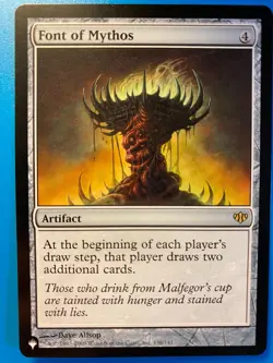 MTG 1x Font of Mythos # 136 The List - Conflux Modern Magic the Gathering x1 NM - Image 1