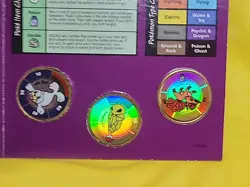 1999 Pokemon Battling Coin Game 3 Coins Opened /case 13 - Image 4
