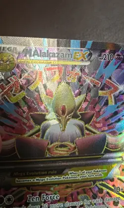Pokemon TCG M Alakazam EX 118/124 Full Art XY: Fates Collide - Image 3