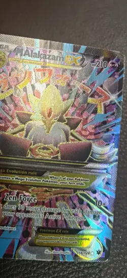 Pokemon TCG M Alakazam EX 118/124 Full Art XY: Fates Collide - Image 4