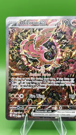 🔥 Oricorio EX 024 Promo Full Art – Pokemon TCG – Holo Textured – Mint🔥 - Image 2