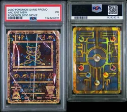 2000 POKEMON GAME MOVIE ANCIENT MEW POKEMON 2000 MOVIE - PSA 1 - Image 1