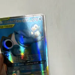 Pokemon TCG Blastoise & Piplup GX TAG TEAM Ultra Rare Full Art 214/236 Holo - Image 5