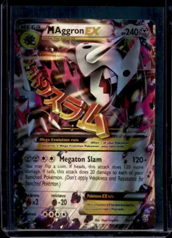 2015 Pokemon XY Primal Clash M Aggron #94/160 - Image 1