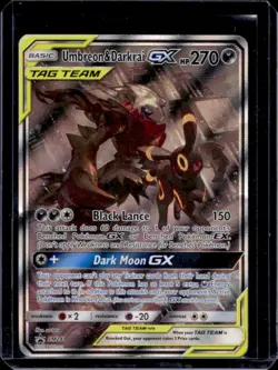 2016-19 Pokemon SM Black Star Promos Umbreon & Darkrai Tag Team #SM241 - Image 1
