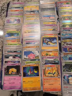 Pokemon Card Lot 194 Total, Holos, Reverse Holos, EX, Full Art - Image 4