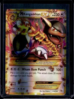 2014 Pokemon XY Flashfire Mega Kangaskhan #109/106 - Image 1