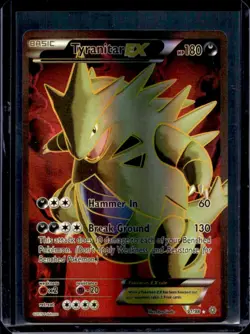 2015 Pokemon XY Ancient Origins Tyranitar #91/98 - Image 1