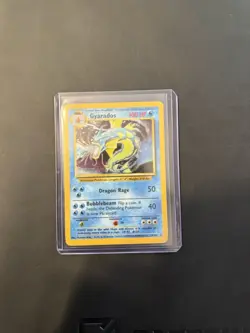 Pokemon TCG Gyrados Base Set Holo 6/102 LP/MP - Image 1