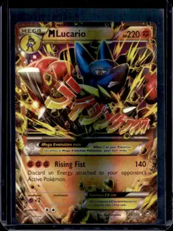 2014 Pokemon XY Furious Fists Mega Lucario #55 - Image 1